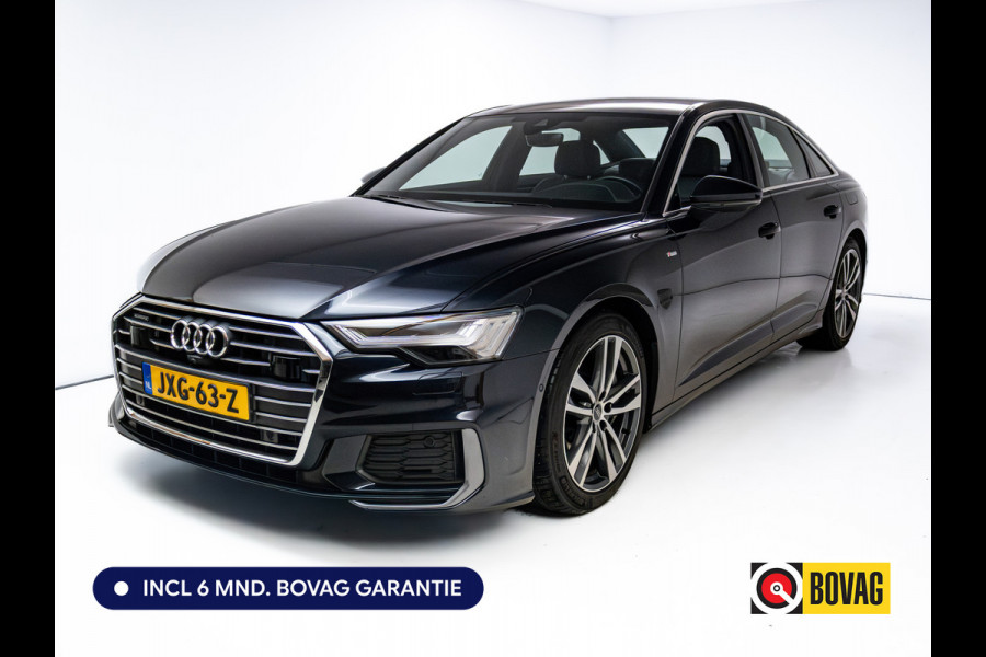 Audi A6 Limousine 50 TFSI e quattro S-Line | Panoramadak | Voorstoelen- & achterbank verwarmd | Camera | Adaptieve Cruise | Electrische trekhaak, Electrische achterklep, Matrix Led
