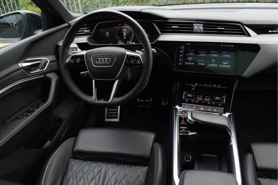 Audi SQ8 e-tron Quattro 371kW / Luchtvering/ Standkachel/ Bang & Olufsen Sound System/ Panoramadak/ Trekhaak/ 371kW (505PK)