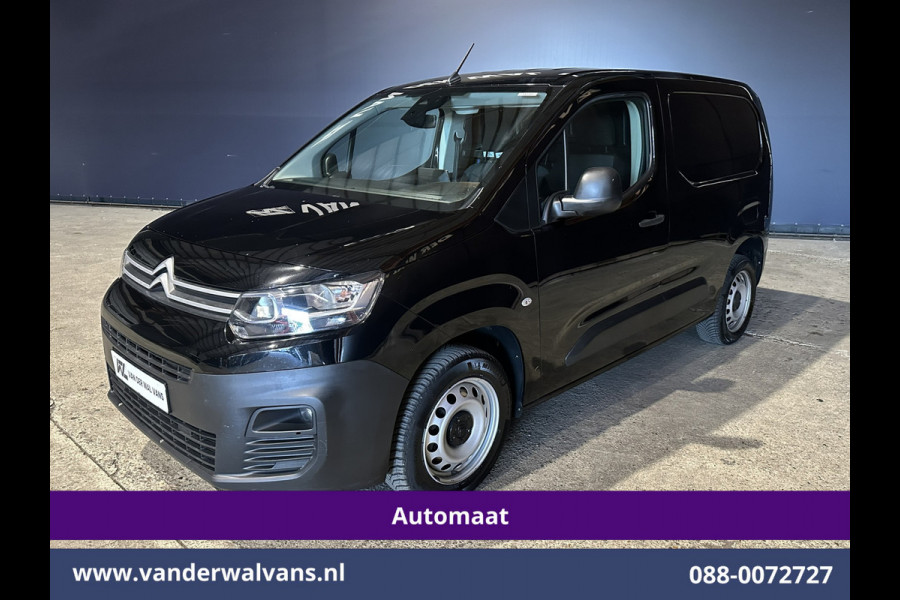 Citroën Berlingo 1.5 BlueHDI 131pk Automaat L1H1 Euro6 Airco | 3-Zits | Navigatie | Apple Carplay Android Auto, Cruisecontrol, Parkeersensoren, Bijrijdersbank
