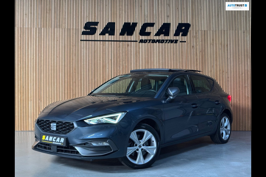 Seat Leon 1.4 TSI eHybrid PHEV FR PANO|AMBIENT|MATRIX KOPLAMPEN|STOEL + STUUR VERWARMING| 17 INCH LMV