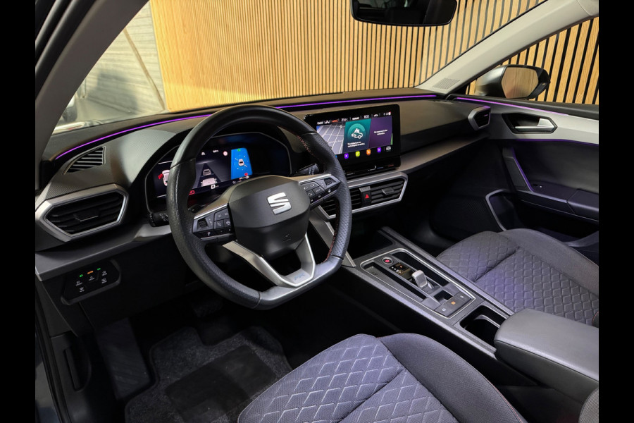 Seat Leon 1.4 TSI eHybrid PHEV FR PANO|AMBIENT|MATRIX KOPLAMPEN|STOEL + STUUR VERWARMING| 17 INCH LMV