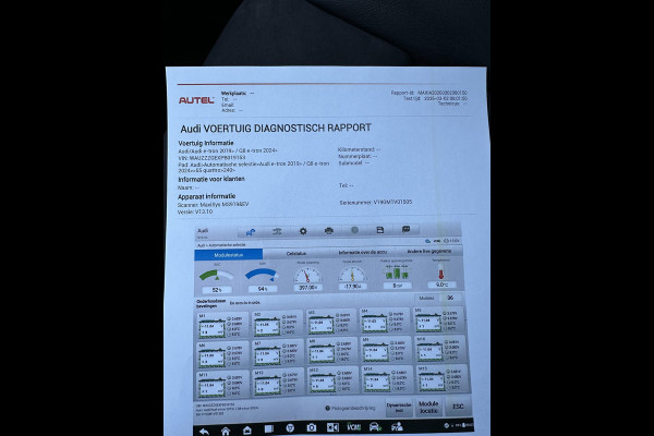 Audi e-tron 55 quattro Advanced edition Plus 95 kWh | SOH 94% | Panoramadak | 21 Inch | Camera |Leer | NL-Auto