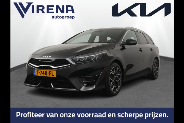 Kia Ceed Sportswagon Automaat 1.5 T-GDi GT-Line Automaat - Automatische achterklep - Schuif/Kantel dak - Apple Carplay/Android Auto - Adaptive cruise control - Keyless entry - Fabrieksgarantie t/m 30-06-2030
