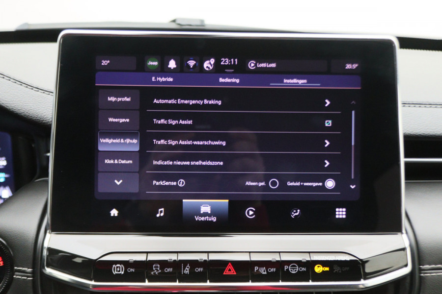 Jeep Compass 4xe 190 Plug-in Hybrid Electric Night Eagle 360° Camera, ACC, Apple Carplay, Virtual Cockpit, PDC, 18''