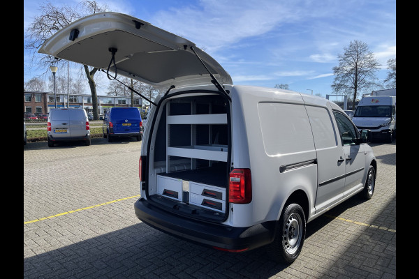 Volkswagen Caddy 2.0 TDI 102pk L2H1 BMT Maxi Comfortline / Flexmo ingerichte laadruimte met omvormer ! / vaste prijs rijklaar € 13.950 ex btw / lease vanaf € 235 / euro 6 / bpm vrij / airco / cruise