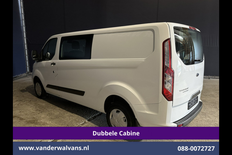 Ford Transit Custom 2.0 TDCI 130pk L2H1 Dubbele Cabine Euro6 inrichting | Airco | 6-Zits | LED | Cruisecontrol | Parkeersensoren Achterklep, 2800kg Trekvermogen