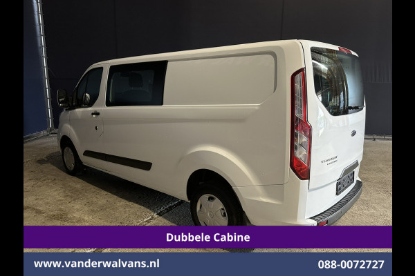 Ford Transit Custom 2.0 TDCI 130pk L2H1 Dubbele Cabine Euro6 inrichting | Airco | 6-Zits | LED | Cruisecontrol | Parkeersensoren Achterklep, 2800kg Trekvermogen