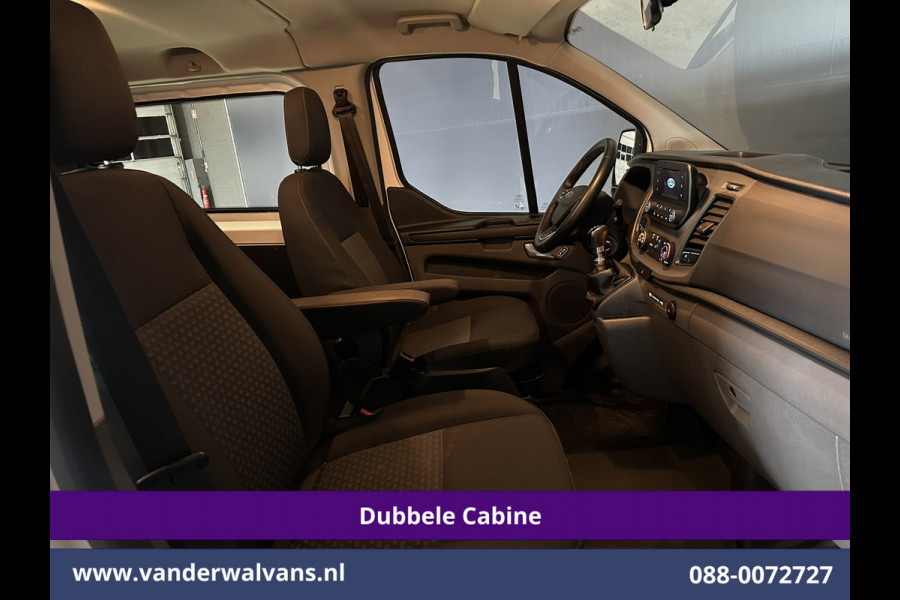 Ford Transit Custom 2.0 TDCI 130pk L2H1 Dubbele Cabine Euro6 inrichting | Airco | 5-Zits | Imperiaal | LED | Cruisecontrol Stoelverwarming, Parkeersensoren, 2800kg trekvermogen