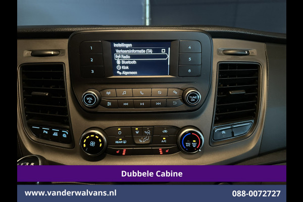 Ford Transit Custom 2.0 TDCI 130pk L2H1 Dubbele Cabine Euro6 inrichting | Airco | 5-Zits | Imperiaal | LED | Cruisecontrol Stoelverwarming, Parkeersensoren, 2800kg trekvermogen