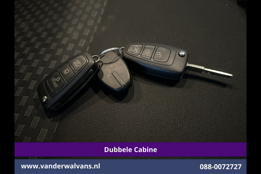 Ford Transit Custom 2.0 TDCI 130pk L2H1 Dubbele Cabine Euro6 inrichting | Airco | 5-Zits | Imperiaal | LED | Cruisecontrol Stoelverwarming, Parkeersensoren, 2800kg trekvermogen