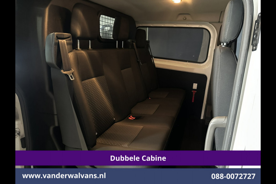 Ford Transit Custom 2.0 TDCI 130pk L2H1 Dubbele Cabine Euro6 inrichting | Airco | 5-Zits | LED | Cruisecontrol Stoelverwarming, Parkeersensoren, Achterklep