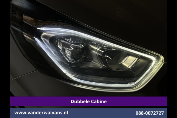 Ford Transit Custom 2.0 TDCI 130pk L2H1 Dubbele Cabine Euro6 inrichting | Airco | 5-Zits | LED | Cruisecontrol Stoelverwarming, Parkeersensoren, Achterklep