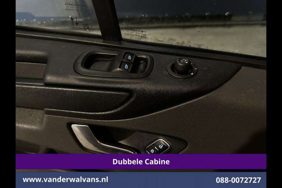 Ford Transit Custom 2.0 TDCI 130pk L2H1 Dubbele Cabine Euro6 inrichting | Airco | 5-Zits | LED | Cruisecontrol Stoelverwarming, Parkeersensoren, Achterklep