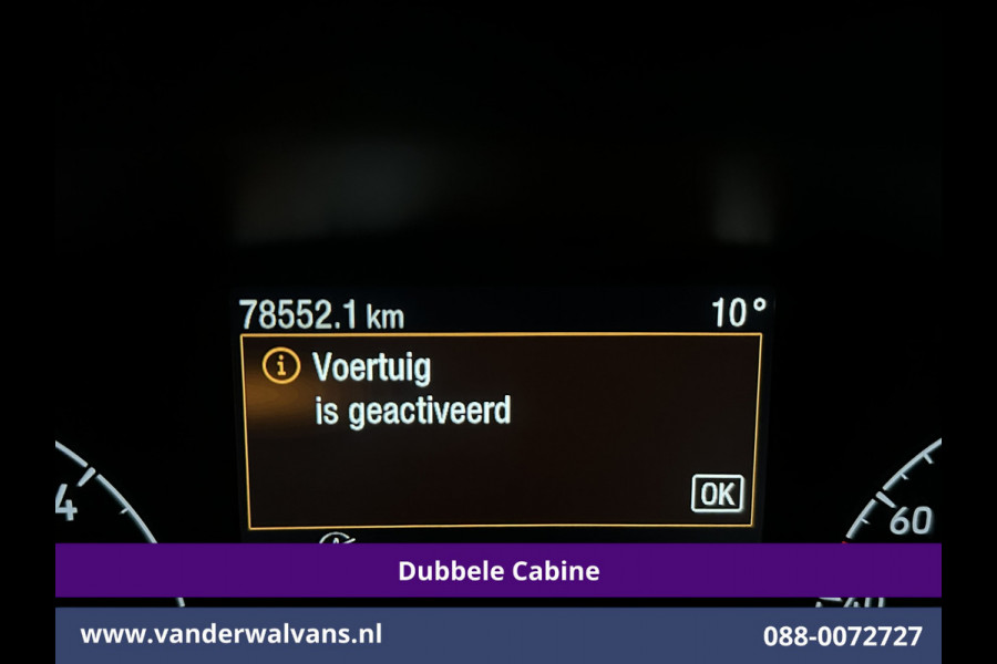 Ford Transit Custom 2.0 TDCI 130pk L2H1 Dubbele Cabine Euro6 inrichting | Airco | 5-Zits | LED | Cruisecontrol Stoelverwarming, Parkeersensoren, Achterklep