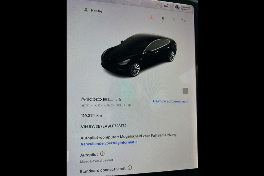 Tesla Model 3 Standard RWD Plus 60 kWh SOH 100% Trekhaak (1.000kg) 19 INCH Velgen Rijklaarprijs!