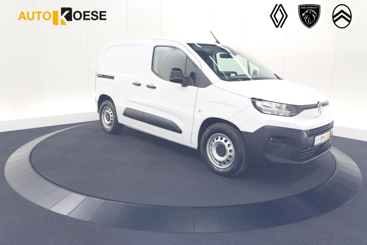 Citroën E-Berlingo 136 L1 50 kWh | Camera | Laadruimte-pakket | Dodehoekdetectie | Navigatie | 3 Zitplaatsen