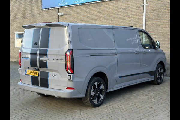 Ford E-Transit Cust. 320 L2H1 Sport 218PK 65 kWh CarPlay/stoelverwarming/navi/camera