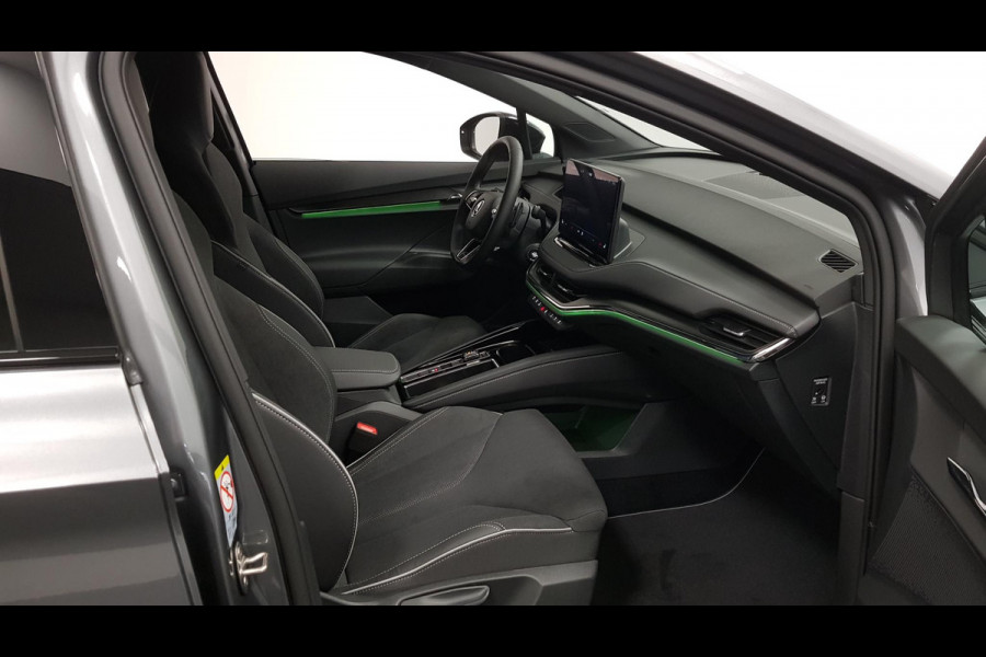 Škoda ENYAQ iV 80 Sportline | Navigatie | Climate pack | Assistentie pack | LED  | Extra Getint glas | Lichtmetalen Velgen