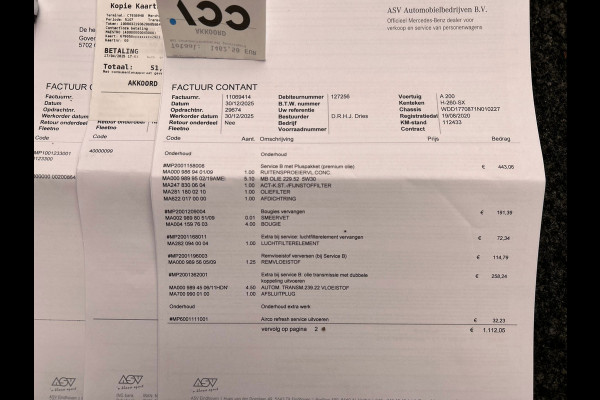 Mercedes-Benz A-Klasse 200 Business Solution AMG | Pano/Dak | Widescreen | Stoelverwarming | Camera