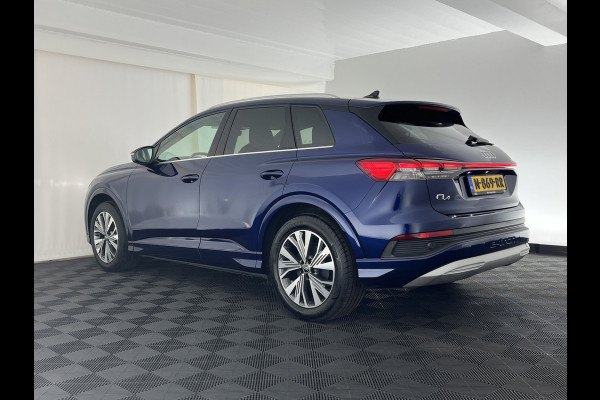 Audi Q4 e-tron 40 Advanced edition 77 kWh [ 3-Fase ] {SOH-92%} (INCL.BTW) Aut.*HEAT-PUMP | NAVI-FULLMAP | MATRIX-LED | KEYLESS | AUDI-SOUND |  DIGI-COCKPIT | DAB | CARPLAY | HEATED-SPORTSEATS | PRIVACYGLASS | CRUISE | 19''ALU*