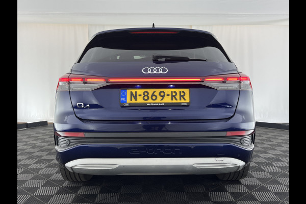 Audi Q4 e-tron 40 Advanced edition 77 kWh [ 3-Fase ] {SOH-92%} (INCL.BTW) Aut.*HEAT-PUMP | NAVI-FULLMAP | MATRIX-LED | KEYLESS | AUDI-SOUND |  DIGI-COCKPIT | DAB | CARPLAY | HEATED-SPORTSEATS | PRIVACYGLASS | CRUISE | 19''ALU*