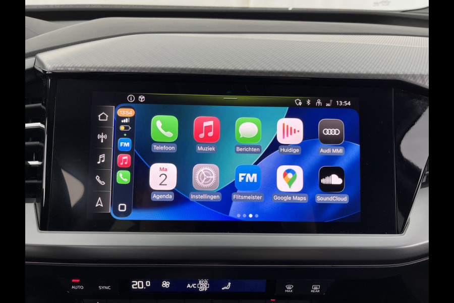 Audi Q4 e-tron 40 Advanced edition 77 kWh [ 3-Fase ] {SOH-92%} (INCL.BTW) Aut.*HEAT-PUMP | NAVI-FULLMAP | MATRIX-LED | KEYLESS | AUDI-SOUND |  DIGI-COCKPIT | DAB | CARPLAY | HEATED-SPORTSEATS | PRIVACYGLASS | CRUISE | 19''ALU*