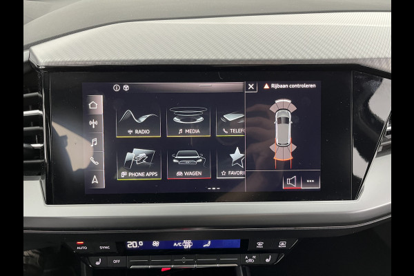 Audi Q4 e-tron 40 Advanced edition 77 kWh [ 3-Fase ] {SOH-92%} (INCL.BTW) Aut.*HEAT-PUMP | NAVI-FULLMAP | MATRIX-LED | KEYLESS | AUDI-SOUND |  DIGI-COCKPIT | DAB | CARPLAY | HEATED-SPORTSEATS | PRIVACYGLASS | CRUISE | 19''ALU*