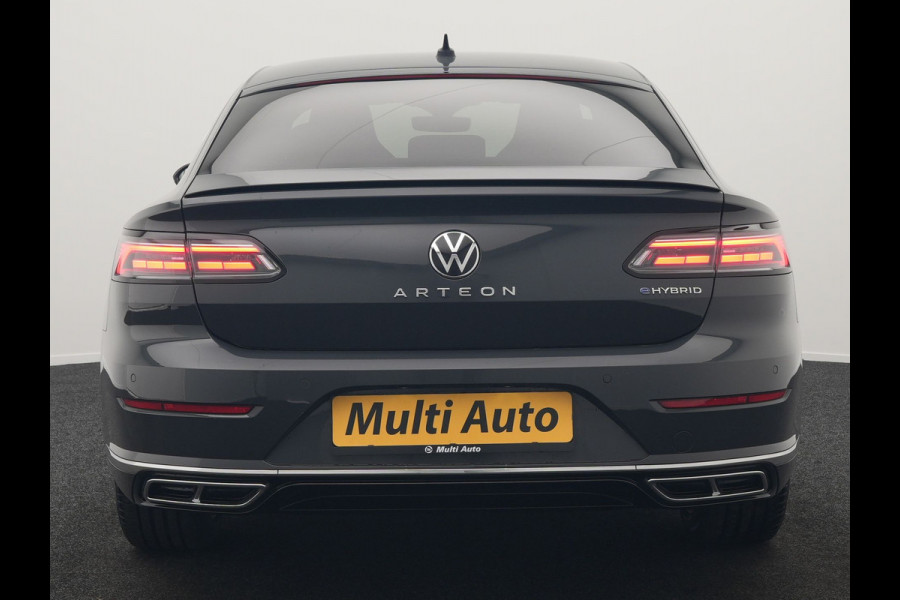 Volkswagen Arteon 1.4 TSI eHybrid R-Line Plug In Hybrid 218pk Dealer O.H. PHEV | Lederen Sportstoelen Memory & Massage | Adaptive Cruise | Camera | Matrix LED | Apple Caplay | Voorstoelen Verwarmd | Blis | Virtual | Navigatie | DAB |