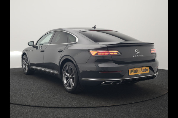 Volkswagen Arteon 1.4 TSI eHybrid R-Line Plug In Hybrid 218pk Dealer O.H. PHEV | Lederen Sportstoelen Memory & Massage | Adaptive Cruise | Camera | Matrix LED | Apple Caplay | Voorstoelen Verwarmd | Blis | Virtual | Navigatie | DAB |