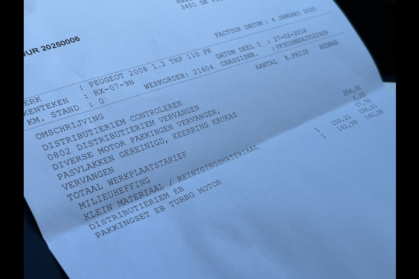 Peugeot 2008 BWJ 2018 | 1.2I 111PK GT-line | PANO DAK | TREKHAAK | LEDER/STOF SPORTSTOELEN | CAMERA A | CLIMA | NAVI |