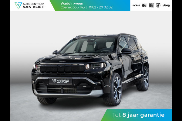 Jeep Compass First Edition 74 kWh | Adapt. Cruise | Camera | Carplay | 20" | Elektr. A-Klep | Navi | Winter Pack | Schuif/Kanteldak | Premium Pack | Conv. Pack | Warmtepomp