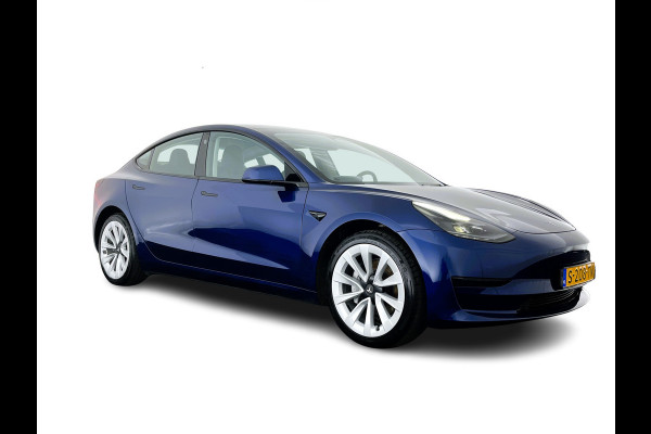 Tesla Model 3 Standard RWD Plus 60 kWh [ 3-Fase-11kW ] {SOH-92%} (INCL-BTW) Aut. *PANO | AUTOPILOT | LEATHER | KEYLESS | FULL-LED | MEMORY-PACK | TOPVIEW | DAB | CARPLAY | DIGI-COCKPIT | LANE-ASSIST | COMFORTSEATS | 19"ALU*