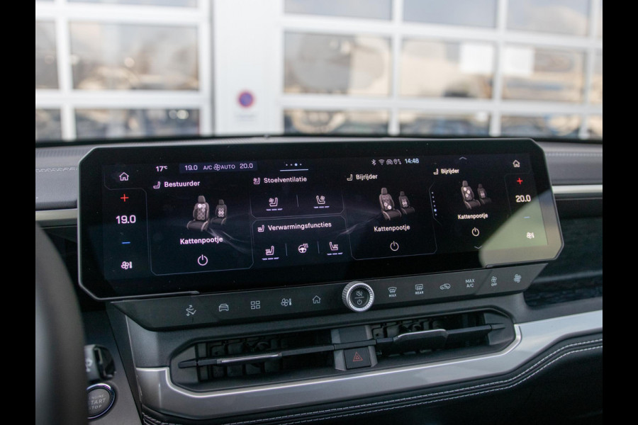 Jeep Compass First Edition 74 kWh | Adapt. Cruise | Camera | Carplay | 20" | Elektr. A-Klep | Navi | Winter Pack | Schuif/Kanteldak | Premium Pack | Conv. Pack | Warmtepomp