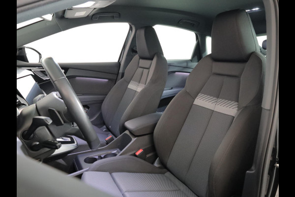 Audi Q4 Sportback e-tron 40 Advanced edition 77 kWh 204 pk | SoH 96% | Navigatie | Parkeersensoren achter | Matrix LED koplampen | Stoelverwarming |