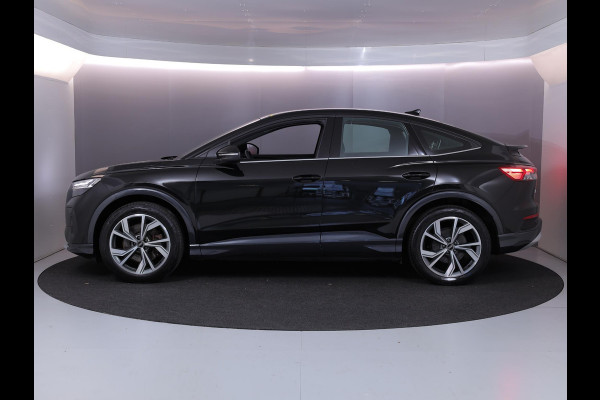 Audi Q4 Sportback e-tron 40 Advanced edition 77 kWh 204 pk | SoH 96% | Navigatie | Parkeersensoren achter | Matrix LED koplampen | Stoelverwarming |