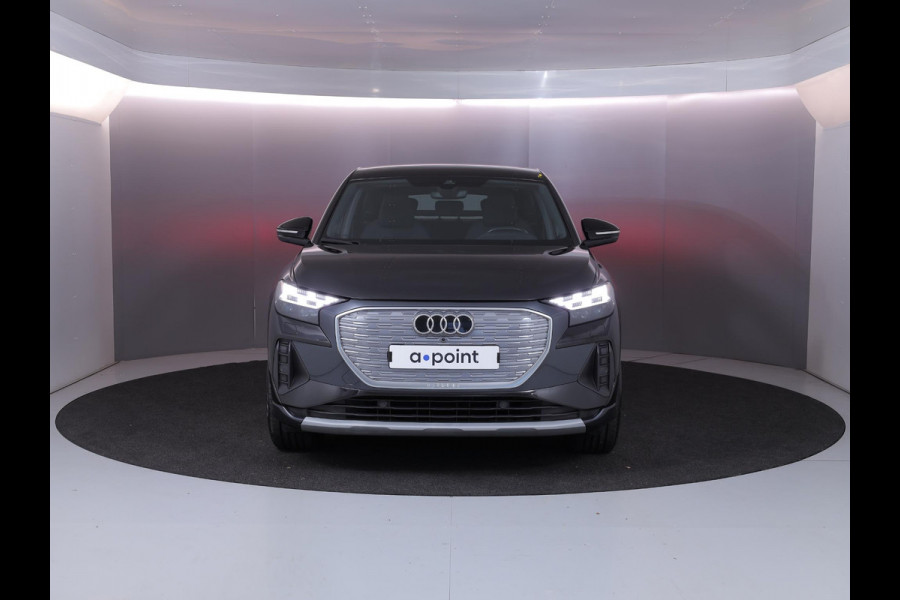 Audi Q4 Sportback e-tron 40 Advanced edition 77 kWh 204 pk | SoH 96% | Navigatie | Parkeersensoren achter | Matrix LED koplampen | Stoelverwarming |