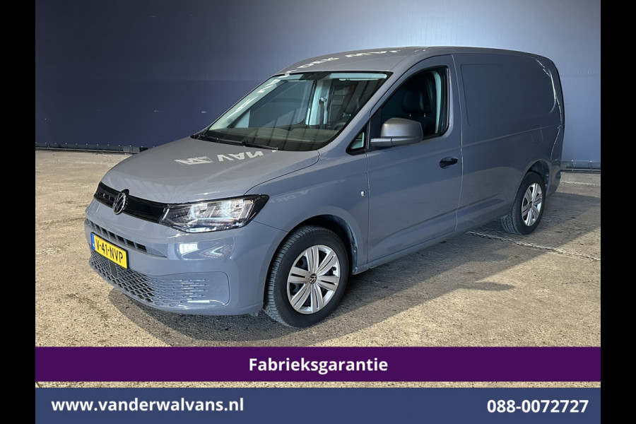 Volkswagen Caddy Cargo Maxi 2.0 TDI 102pk L2H1 Fabrieksgarantie Euro6 Airco | Camera | Apple Carplay | Bumper in de kleur Android Auto, Zijdeur