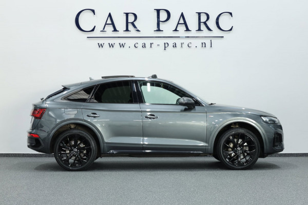 Audi Q5 Sportback 50 TFSI e S edition 3x S-line/LED/VIRTUAL/SFEER/PANO/HALF LEDER+S.VERWARMING/21" LMV/CAM/ACC/ECC/12 MND GARANTIE