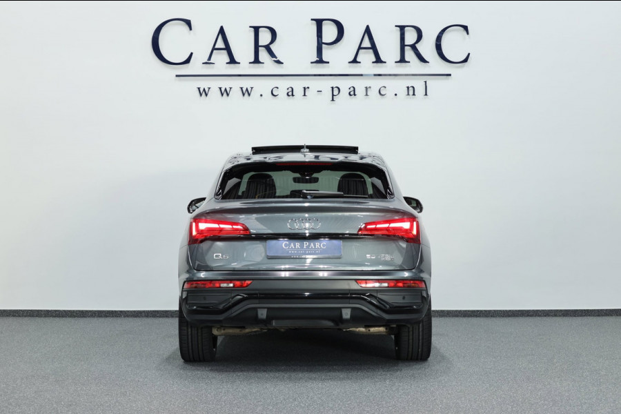Audi Q5 Sportback 50 TFSI e S edition 3x S-line/LED/VIRTUAL/SFEER/PANO/HALF LEDER+S.VERWARMING/21" LMV/CAM/ACC/ECC/12 MND GARANTIE
