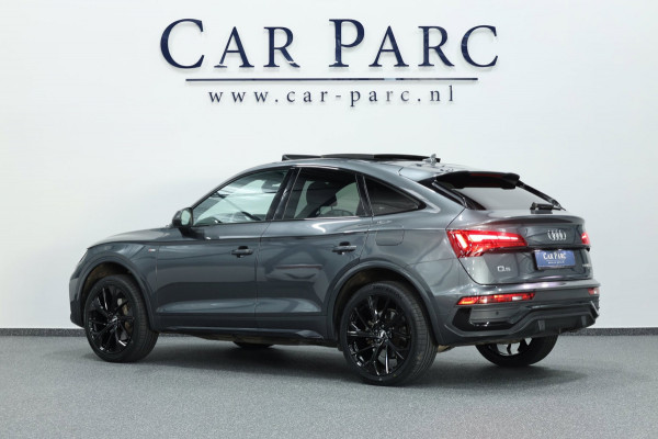 Audi Q5 Sportback 50 TFSI e S edition 3x S-line/LED/VIRTUAL/SFEER/PANO/HALF LEDER+S.VERWARMING/21" LMV/CAM/ACC/ECC/12 MND GARANTIE