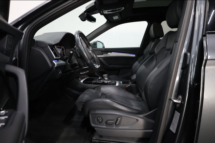Audi Q5 Sportback 50 TFSI e S edition 3x S-line/LED/VIRTUAL/SFEER/PANO/HALF LEDER+S.VERWARMING/21" LMV/CAM/ACC/ECC/12 MND GARANTIE