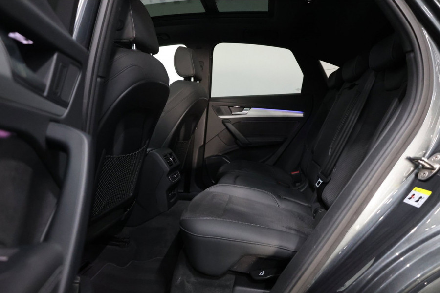 Audi Q5 Sportback 50 TFSI e S edition 3x S-line/LED/VIRTUAL/SFEER/PANO/HALF LEDER+S.VERWARMING/21" LMV/CAM/ACC/ECC/12 MND GARANTIE