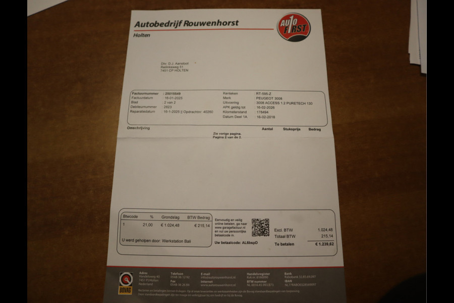 Peugeot 3008 1.2 PureTech Allure Nieuwe D-riem/ All-season banden/ Keurige auto