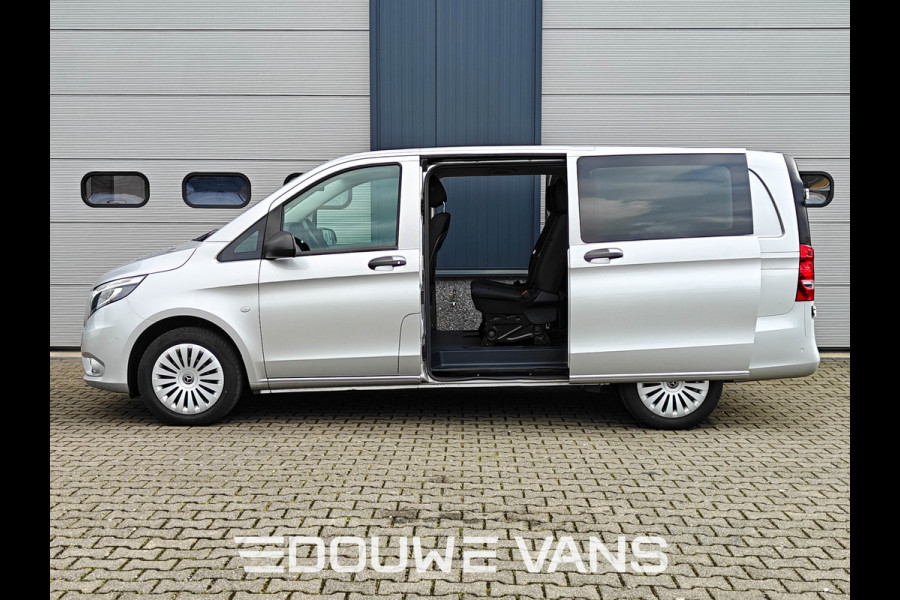 Mercedes-Benz Vito 119 L2 4MATIC Automaat LED 5 Pers. Stoelverwarming Standkachel Dubbel Cabine Trekhaak 2500 kg.