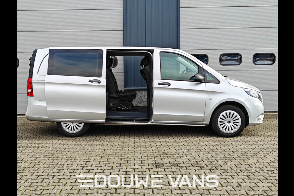 Mercedes-Benz Vito 119 L2 4MATIC Automaat LED 5 Pers. Stoelverwarming Standkachel Dubbel Cabine Trekhaak 2500 kg.