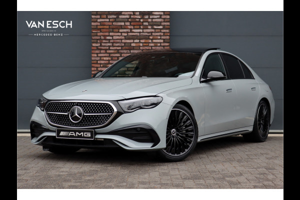 Mercedes-Benz E-Klasse 400 e 4MATIC AMG Line | Hyperscreen | Luchtvering | Achterasbesturing | Distronic+ | HUD | Massage | Burmester | Nappa Leder | Trekhaak | Vlakkenverwarming | Stoelventilatie |