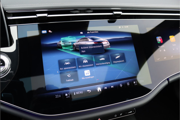 Mercedes-Benz E-Klasse 400 e 4MATIC AMG Line | Hyperscreen | Luchtvering | Achterasbesturing | Distronic+ | HUD | Massage | Burmester | Nappa Leder | Trekhaak | Vlakkenverwarming | Stoelventilatie |