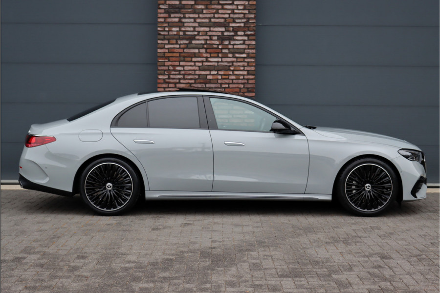 Mercedes-Benz E-Klasse 400 e 4MATIC AMG Line | Hyperscreen | Luchtvering | Achterasbesturing | Distronic+ | HUD | Massage | Burmester | Nappa Leder | Trekhaak | Vlakkenverwarming | Stoelventilatie |