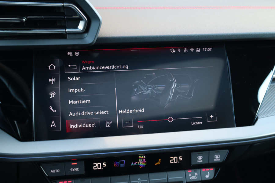 Audi A3 Sportback 45 TFSI e S edition Competition | BTW | S-LINE |  PANO | MATRIX | MASSAGE | MEMORY | CARBON |  KEYLESS | ELEK ACHTERKLEP |