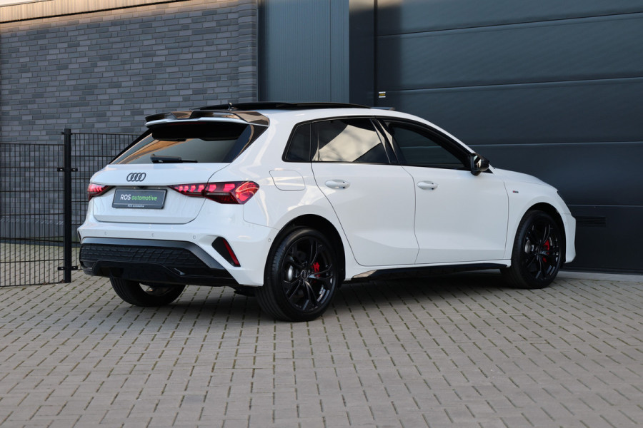 Audi A3 Sportback 45 TFSI e S edition Competition | BTW | S-LINE |  PANO | MATRIX | MASSAGE | MEMORY | CARBON |  KEYLESS | ELEK ACHTERKLEP |